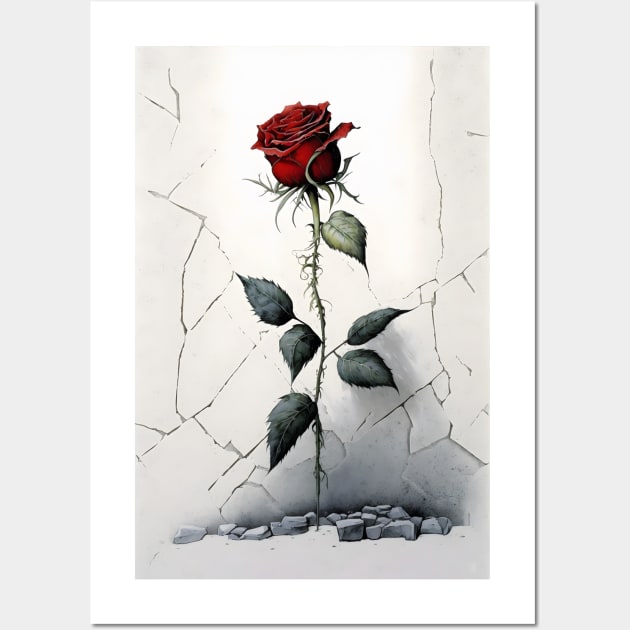 Rose artwork top